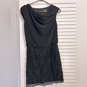 Perfect Condition Laundry by Shelli Segal Black cocktail dress size 0